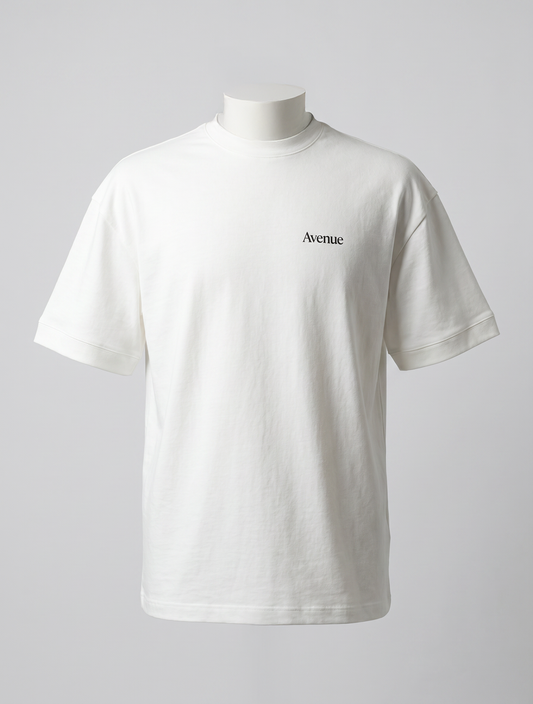 AVENUE TEE - STAR CREAM