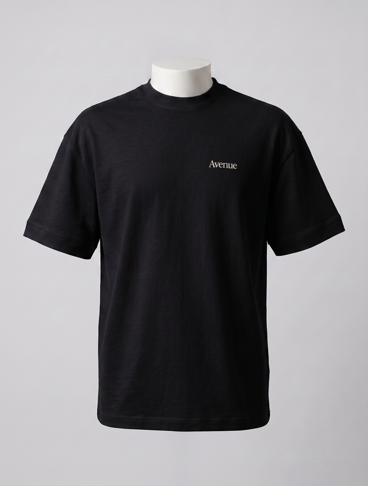 AVENUE TEE - MIDNIGHT BLACK